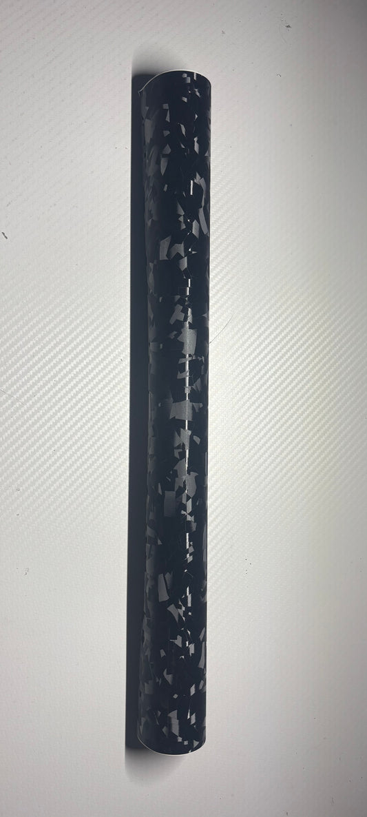 Forged carbon fiber battery wrap